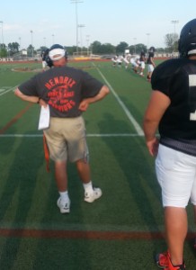 As you can tell by these T-shirts, the Hendrix football program is embracing its history. 