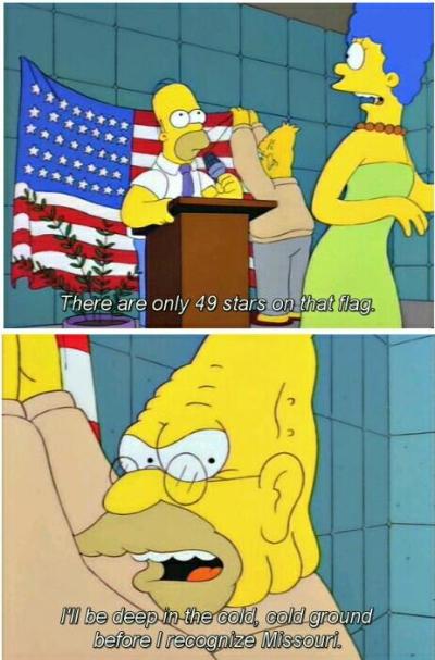 When it was made obvious which Springfield the Simpsons don't live in.